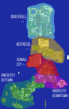 A 2017 era map of the mainland.